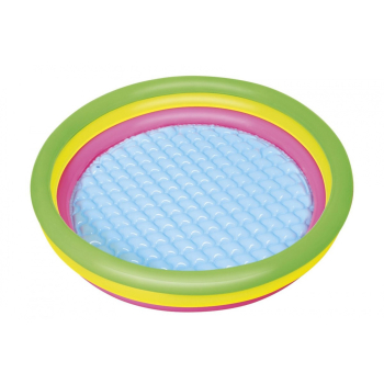 Dmuchany Basen dla dzieci Brodzik Tęcza 102x25cm BESTWAY + Łatka naprawcza